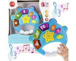 Bam Bam - Educatief interactief speelgoed, Muzikale Tamboerijn, voor vanaf 18 maanden