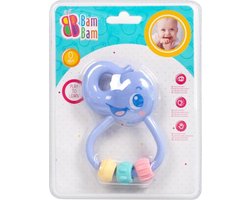 Bam Bam Rammelaar - Bijtring - Olifant - Play to Learn - Babyspeelgoed -Bijtspeelgoed