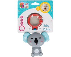 Bam Bam - Rammelaar Koala - Met hanger - Babyspeelgoed - Vanaf 0 maanden