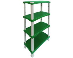 Bama - Futuro - Opbergsysteem - 4 Planken - 80x40x137 cm - Groen