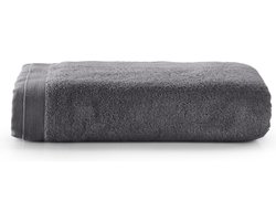 Bamatex Home Textiles - Collectie Emotion - Badlaken – 100*150 cm - DARK GREY  - 1 stuk - Egeïsche gekamde katoen- 540 g/m2