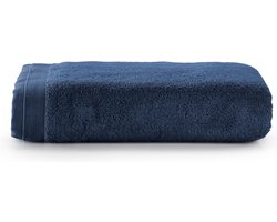 Bamatex Home Textiles - Collectie Emotion - Badlaken – 100*150 cm - NAVY BLUE - 1 stuk - Egeïsche gekamde katoen- 540 g/m2