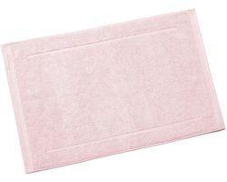 Bamatex Home Textiles - Collectie Emotion - Badmat – 50 x 80 cm - SOFT PINK - 2 stuks - Egeïsche gekamde katoen- 1000 g/m2