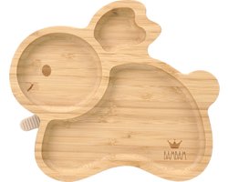 BamBam Kinderbord - Plate Bamboo Rabbit