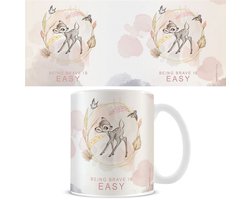 Bambi Being Brave is Easy Unisex Kop - meerkleurig - Standard