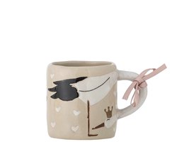 Bambino beker aardewerk beige