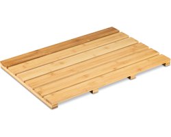 Bamboe Badmat - Antislip, Hygiënisch, Multifunctioneel - 1 stuk - Vochtbestendig