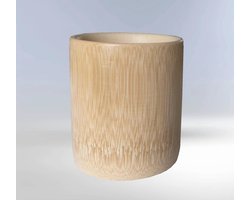 Bamboe beker handgemaakt