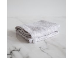 Bamboe haarhanddoek grijs