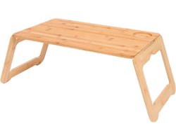 Bamboe Laptoptafel – Bedtafel – Ontbijttafeltje – Duurzaam FSC® – Verstelbaar