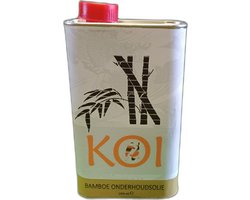 Bamboe Meubel Olie voor Bamboe en Rotan Buiten Meubels 1000ml. Niet op waterbasis, samenstelling puur uit olie producten! COMBI PROMO NU 2 bestellen GRATIS Bamboe/Rotan reinigingsmiddel 500ml KOI Reiniger-Cleaner twv. €14,95