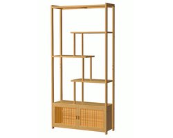 Bamboe Opbergrek Luvio - Stellingkast - Voor Boeken, Planten of Woondecoratie - Boekenkast