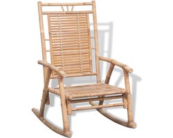 Bamboe Schommelstoel voor Binnen en Buiten - Duurzaam en Ondersteunend