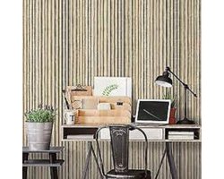 BAMBOE STOKKEN HOUT BEHANG NATUUR