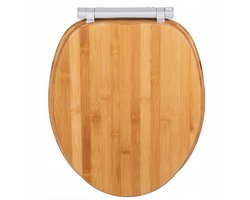 Bamboe Toiletbril met Soft-Close - Natuurlijk & Duurzaam