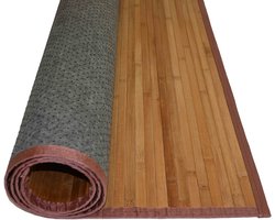 Bamboe vloerkleed 200 x 300 cm