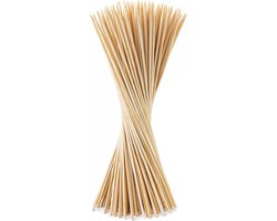 Bamboestok 50 cm - 100 stuks - Bamboe stokken voor planten - Bamboe stok - Plantensteunen - plantstokken - Plant Ondersteuning Sticks - Bonenstaken - Bloem Stok Tuingereedschap voor Tuin Canes - 4mm