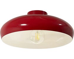 Bamyum Androa Plafondlamp Zwart Moderne Woonkamer (Rood)