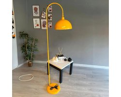 Bamyum Geel Bewegend Hoofdbord Moderne Vloerlamp