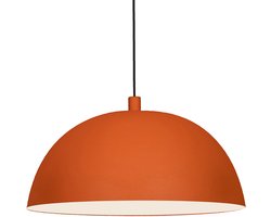 Bamyum Hanglamp Vintage E27 26cm Oranje Metalen Lamp