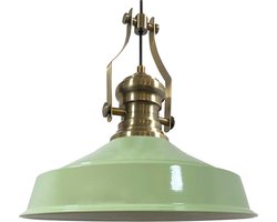 Bamyum Hanglamp Vintage, Mintgroen Grote Lamp