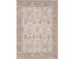 Bamyum Tasle Bedrukt Tapijt Chenilleprint Machine Made 200 x 300 cm, Vintage Tapijt Slaapkamer, Antibacterieel Antislip Ondervloer Keukentapijt