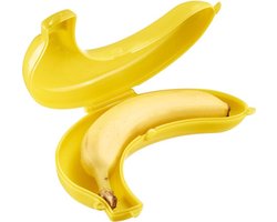 Bananendoos – Bananenbox – Fruitbox – Fruitbakje – Lunchbox voor Banaan – Geel