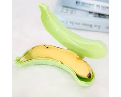 Bananendoos – Bananenbox – Fruitbox – Fruitbakje – Lunchbox voor Banaan – Groen