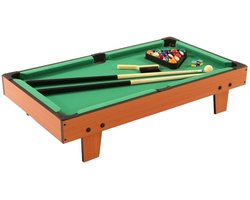 Bandito Mini Biljart - Mini Pooltafel - Bruin