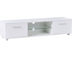 BANFF - TV-meubel - Wit - MDF