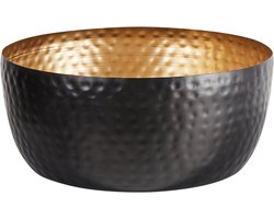 BANHA - Decoratieve schaal - Zwart - IJzer