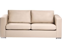 Bank HELSINKI Leer Beige 3-zitter