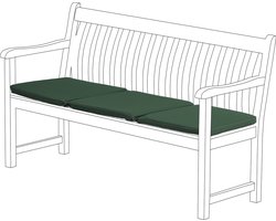Bank Kussens - Buiten Tuinbank Kussen - Waterbestendig Bank Zitkussens - Zachte Tuinzitkussens - 3 Zitter Tuinbankkussens - Tuinmeubelkussens - 170x52 cm