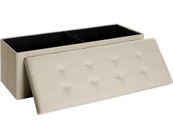 Bank – Met opbergruimte beige