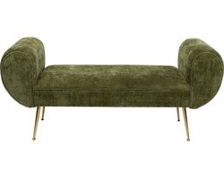 Bank Trono fluweel groen Kare Design