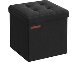 Bank van 30 cm – Met opbergruimte in basic zwart