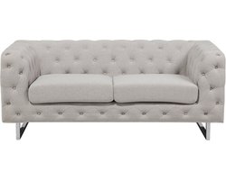 Bank VISSLAND Stof Lichtbeige 2-zitter