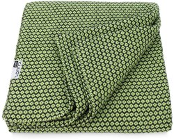 Bankdeken Katoen - Picknickkleed - Binnen en buiten - Gerecycled materiaal - 150 x 210 cm - Groen
