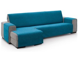 Bankhoes Chaise Longue - Hoekbank Beschermer - Meubels Beschermen - Gemaakt van Gerecycled Materiaal - 240 cm - Blauw