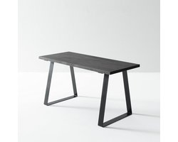 Bankje - Entree meubel - Schoenen wisselen - Krasbestendig oppervlak - 90 x 40 cm - Donker beton