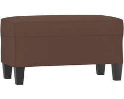 Bankje met Kunstleren Zitting 70x35x41 cm voor Slaapkamer, Hal of Woonkamer