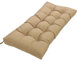 Bankkussen 2/3 zits - Bank Pad Tuinbank - Buiten Zitten - Waterdichte Polyester Stof - 130x50cm