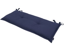 Bankkussen ca.120x48cm Panama indigo