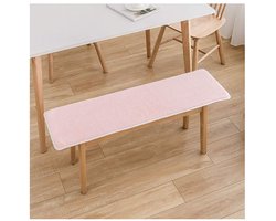 Bankkussen, kussen buiten binnen lange bank kussen kussen pad venster zitkussens tuin pallet kussens terrasmeubilair kussens -roze 150×30cm (59×12in)