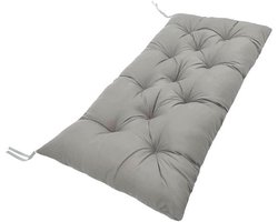 Bankkussen met Stropdas - Zitkussen Tuinbank - Buiten Zitten - Antislip Ontwerp - 110x50cm