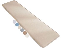 Bankkussen - Zitkussen Stoelkussen - Buiten Meubilair - Antislip Rubber Deeltjes - 35x110cm - Khaki