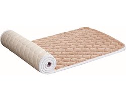 Bankkussen - Zitkussen Tuinkussen - Meubels Comfortabeler Maken - Antislip Flanellen Stof - 50x200 cm - Khaki