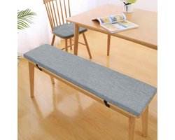 Bankkussen, zitkussen, wasbaar zitkussen, afneembaar zitkussen, voor tuinbank, schommel, terras, eettafel, 80 x 45 x 5 cm