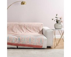 Bankovertrek Sprei - Multifunctioneel Doek - Meubels Vernieuwen - Puur Katoen - 350 x 270 cm - Beige