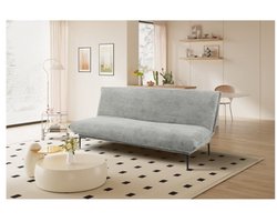 Bankstellen - Slaapbank - Ribfluweel - Donkergrijs